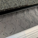 3 ft. L x 6 in. W No Drilling Snap & Lock Aluminum Gutter Guard with Stainless Steel Micro Mesh (25-Piece Equals 75 ft.)