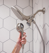 Moen Magnetix Chrome 6-Spray Rain Dual Shower Head, 1.75 GPM (6.6 LPM)