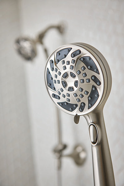 Moen Renewal Spot Resist Brushed Nickel 5-Spray Dual Shower Head, 1.75 GPM (6.6 LPM)