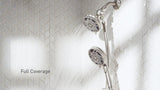 Moen Renewal Spot Resist Brushed Nickel 5-Spray Dual Shower Head, 1.75 GPM (6.6 LPM)