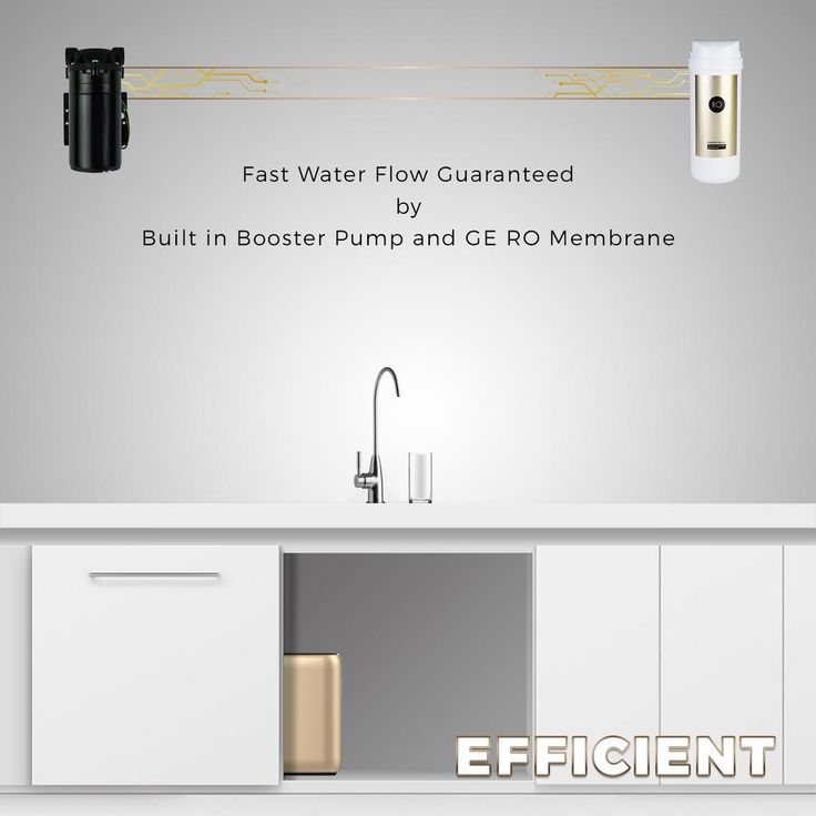400 GPD Tankless Reverse Osmosis (RO) Water Filtration System with 1.5:1 Pure to Drain Ratio