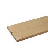 (Common: 1-in x 8-in x 8-ft; Actual: 0.75-in x 7.25-in x 8-ft) Whitewood Board