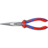 KNIPEX Comfort Grip 8-in Long Nose Pliers with Wire Cutter