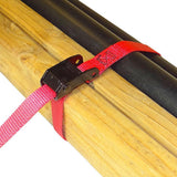 3 ft. x 1 in. Cam with Cinch Strap in Red (2-Pack) - Super Arbor