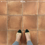 Merola Tile Rustic Cotto 13 in. x 13 in. Porcelain Floor and Wall Tile, Brown (14.4 sq. ft./Case)