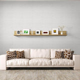 MSI Capella White Brick 2-1/3 in. x 10 in. Matte Porcelain Floor and Wall Tile (5.17 sq. ft. / case)
