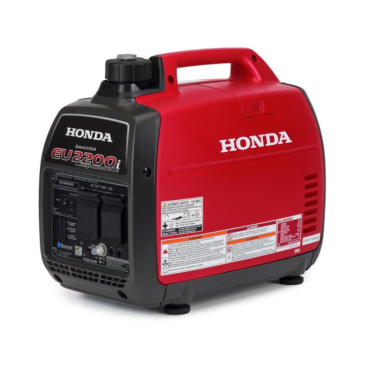 Honda 2,200-Watt Super Quiet Recoil Start Gasoline Powered Portable Companion Inverter Generator with 30 Amp Outlet