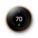 Nest Learning Thermostat 3rd Gen in Polished Steel 10-pack - Super Arbor