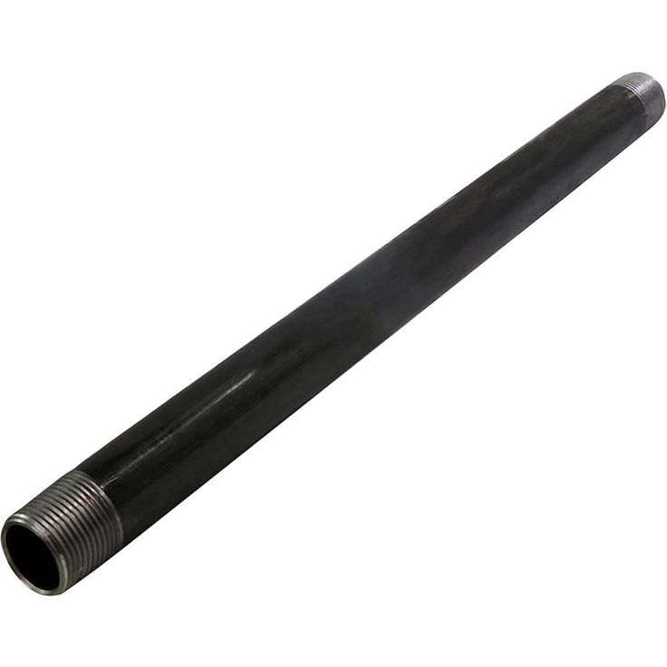 1-1/4 in. x 42 in. Black Steel Pipe