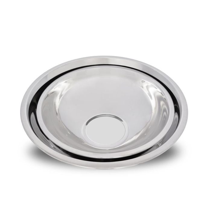 7.6 Qt.,, 4.6 Qt., 2-Piece Stainless Steel Mixing Bowl Set