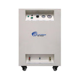 10 gal. 2.0 HP Ultra Quiet and Oil-Free Electric Air Compressor in Sound Proof Cabinet - Super Arbor