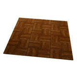 Greatmats Max Tile 12 in. x 12 in. x 5/8 in. Dark Oak Vinyl Interlocking Raised Modular Floor Tile (Case of 26)