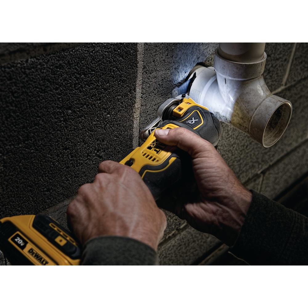 20-Volt MAX Lithium-Ion Cordless Brushless Oscillating Tool Kit with 20V Brushless 5 in. Random Orbit Sander(Tool-Only) - Super Arbor
