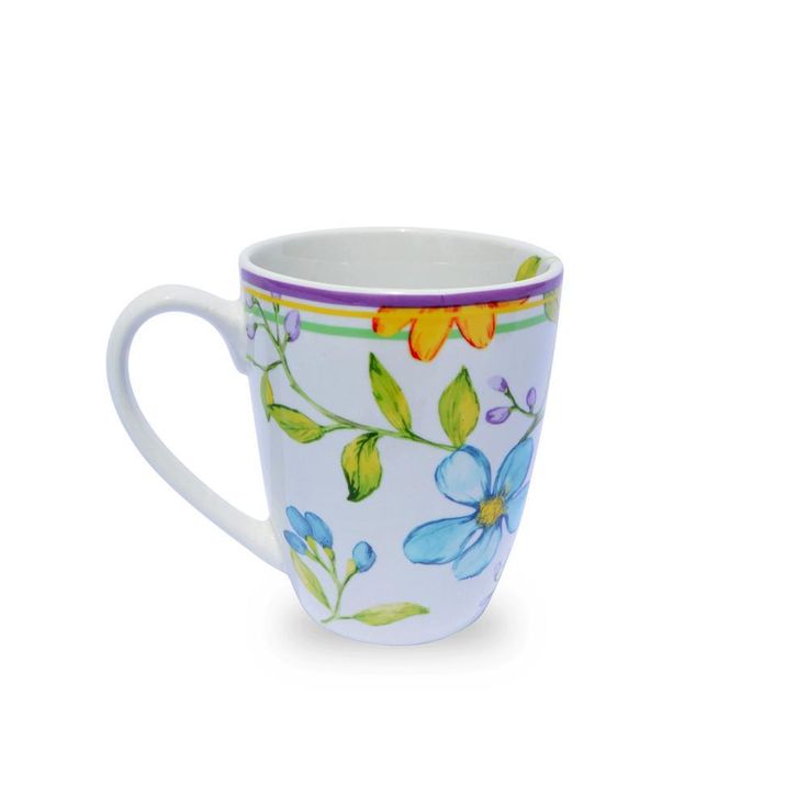Charlotte 16-Piece Floral Multicolor Stoneware Dinnerware Set (Service for 4)