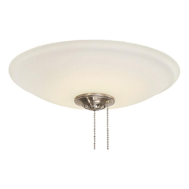 1-Light LED Universal Ceiling Fan Light Kit
