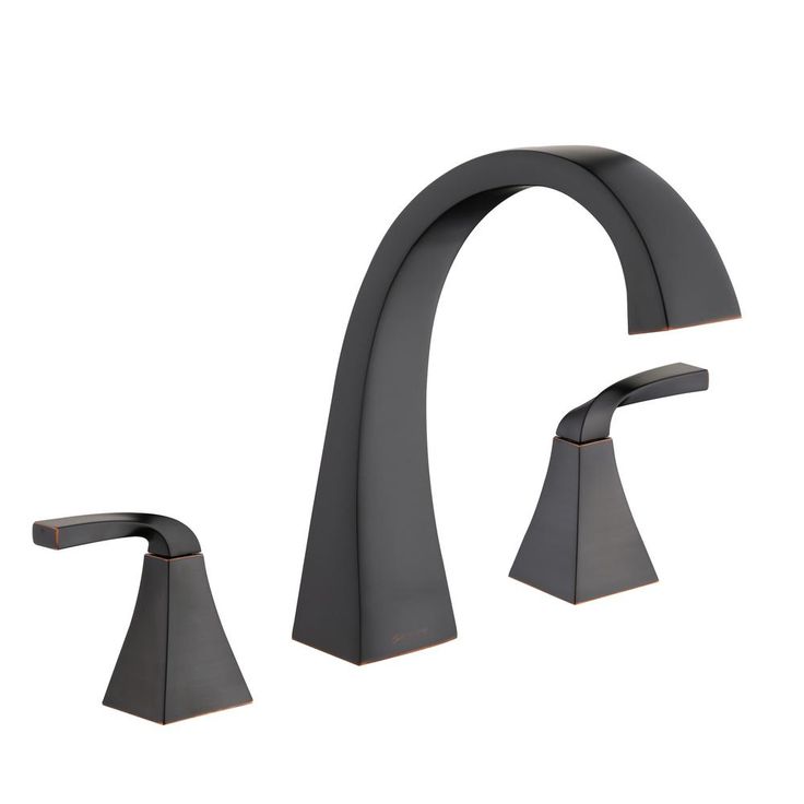 Leary Curve 2-Handle Deck-Mount Roman Tub Faucet in Brushed Nickel
