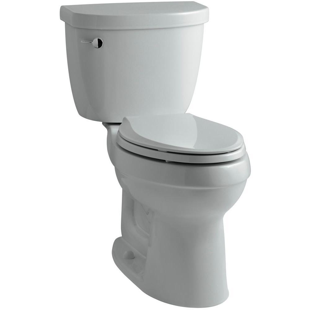 Cimarron Comfort Height 2-Piece 1.6 GPF Single Flush Elongated Toilet with AquaPiston Flushing Technology in White - Super Arbor