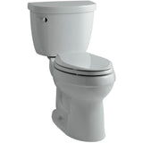 Cimarron Comfort Height 2-Piece 1.6 GPF Single Flush Elongated Toilet with AquaPiston Flushing Technology in White - Super Arbor