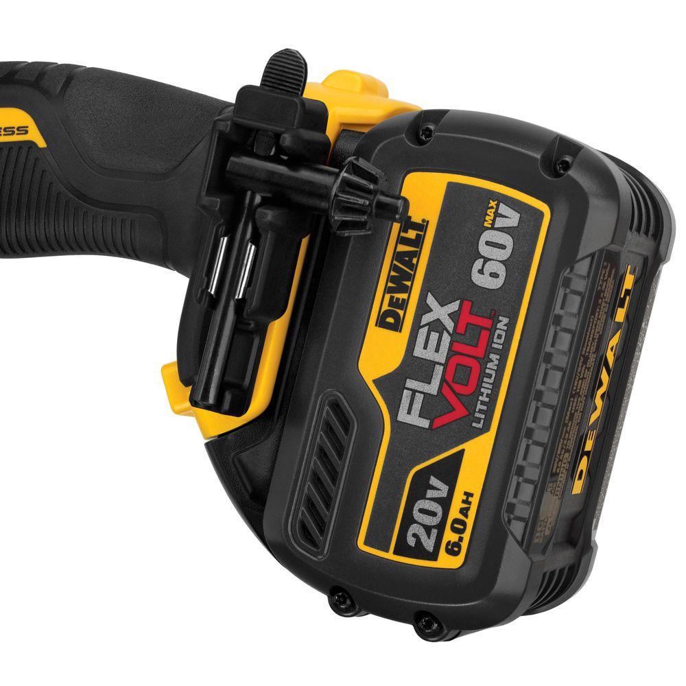 FLEXVOLT 60-Volt MAX Lithium-Ion Cordless Brushless 1/2 in. Stud and Joist Drill w/ (2) Batteries 2Ah, Charger and Bag - Super Arbor