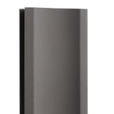 27 in. to 36 in. Semi-Frameless Contemporary Pivot Shower Door Track Assembly Kit in Bronze - Super Arbor