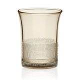 Yute 12 oz. 8-Piece Gold Glass Tumbler Set