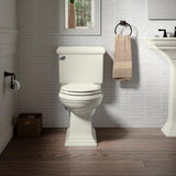 Memoirs Classic 2-Piece 1.28 GPF Single Flush Elongated Toilet with AquaPiston Flush Technology in Biscuit - Super Arbor