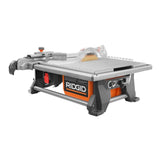 RIDGID 6.5 Amp Corded 7 in. Table Top Wet Tile Saw with Stand