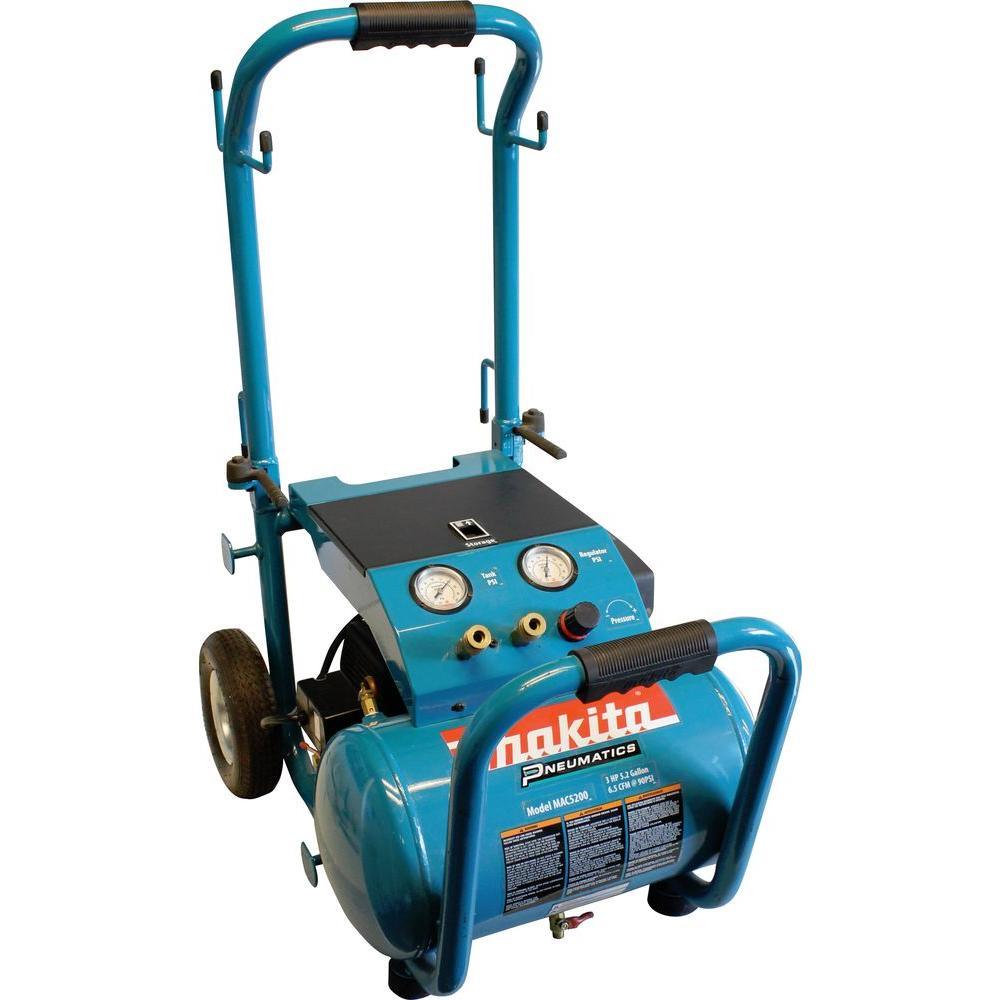 5.2 Gal. 3.0 HP Electric Single Tank Air Compressor - Super Arbor