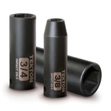 3/8 in. Drive 5/16-1 in. 6-Point Deep Impact Socket Set (12-Piece) - Super Arbor