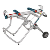 Portable Folding Gravity Rise Miter Saw Stand with Wheels - Super Arbor