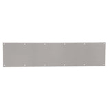 8 in. x 34 in. Satin Stainless-Steel Commercial Kick Plate - Super Arbor