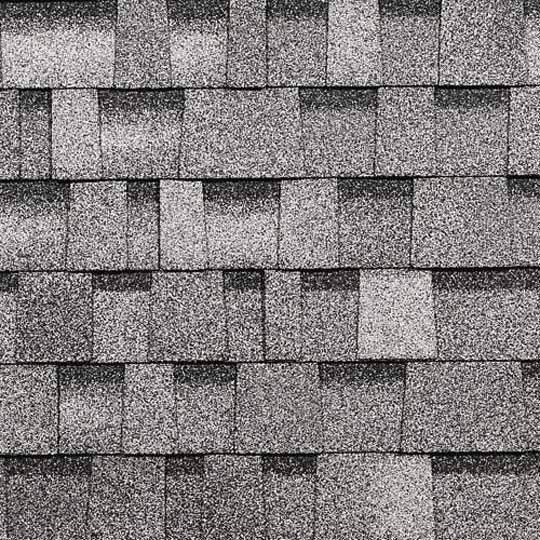 Owens Corning Oakridge Architectural Shingles, Sierra Grey — 13-1/4 in. x 39-3/8 in., 98.4 sq ft/Bundle