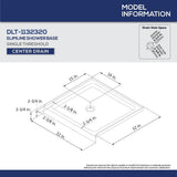 Aqua Fold 32 in. D x 32 in. W x 76 3/4 in. H Frameless Shower Door in Chrome with Base and Backwalls - Super Arbor