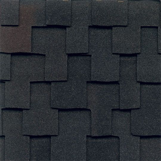 GAF Grand Canyon Shingles, Black Oak, 17 x 40 inch, 5 inch Exposure