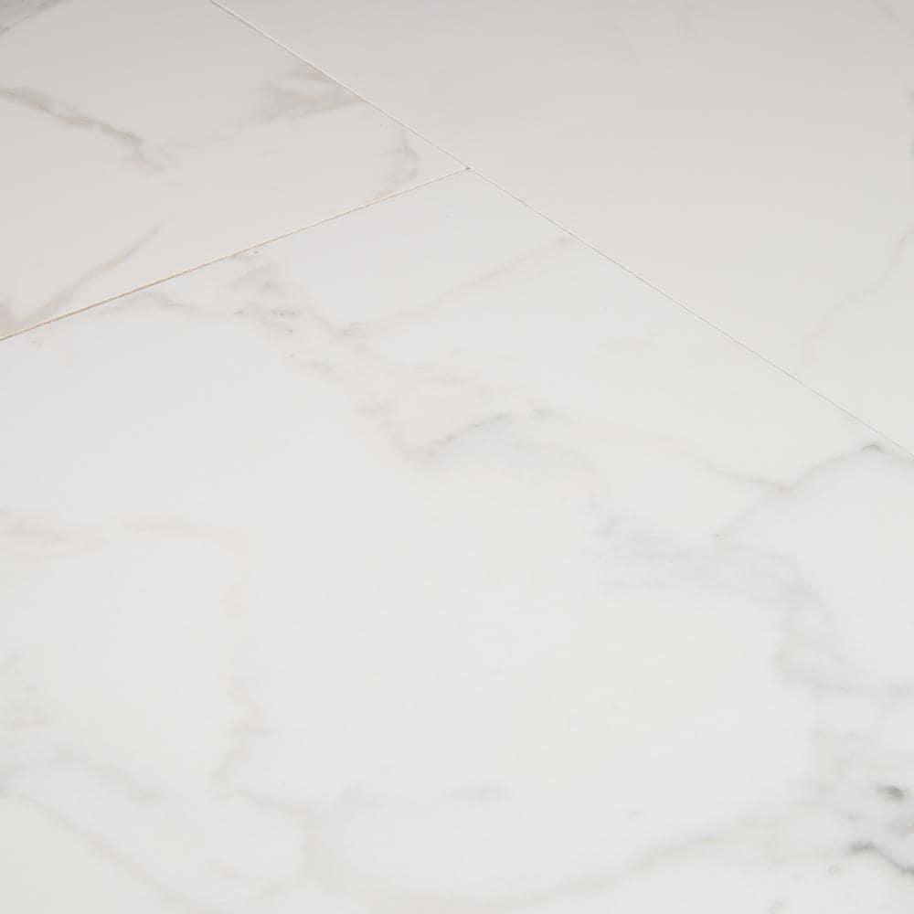 Carrara 24 in. x 24 in. Polished Porcelain Floor and Wall Tile (16 sq. ft. / case) - Super Arbor
