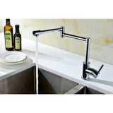 Manis Series Deck-Mounted Pot Filler in Polished Chrome - Super Arbor