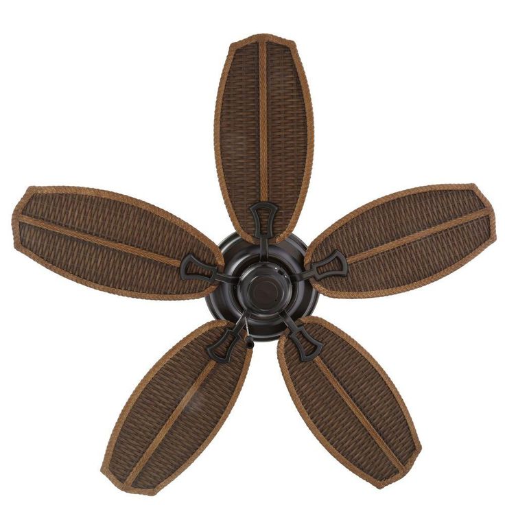 Palm Beach II 48 in. Indoor/Outdoor Natural Iron Ceiling Fan