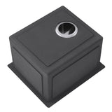 Modena 15 in. x 17 in. Stainless Steel Undermount Bar Sink, RV Sink or Kitchen Prep Sink, 16-Guage