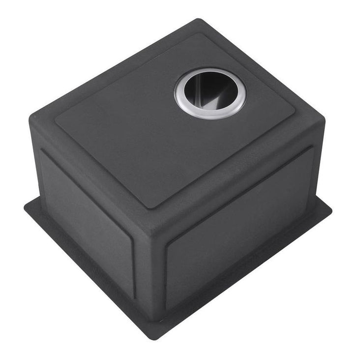 Modena 15 in. x 17 in. Stainless Steel Undermount Bar Sink, RV Sink or Kitchen Prep Sink, 16-Guage