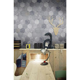 Emser VIRTUE 9-Pack White 18-in x 18-in Glazed Porcelain Patterned Floor and Wall Tile