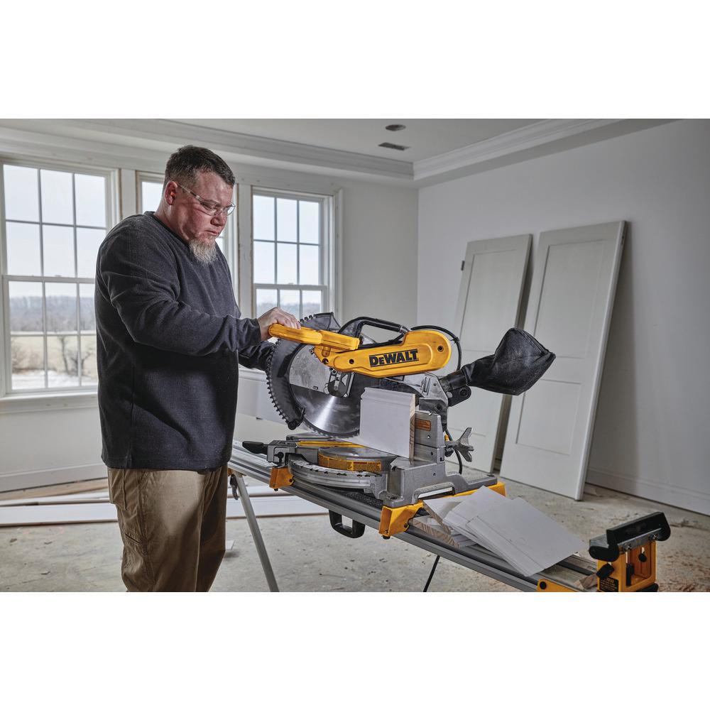 15 Amp Corded 12 in. Compound Double Bevel Miter Saw