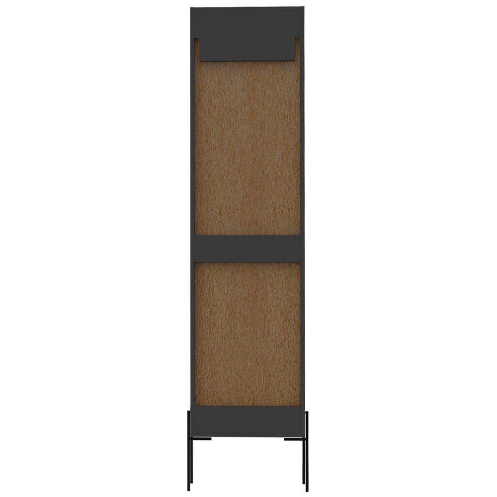 Svedin 18 in. W x 13 in. D x 71 in. H Free Standing Tall Bathroom Linen Cabinet in Matte Gray - Super Arbor