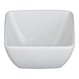 Sant' Andrea 9 oz. Bright White Botticelli Low Square Bowl (Set of 36)