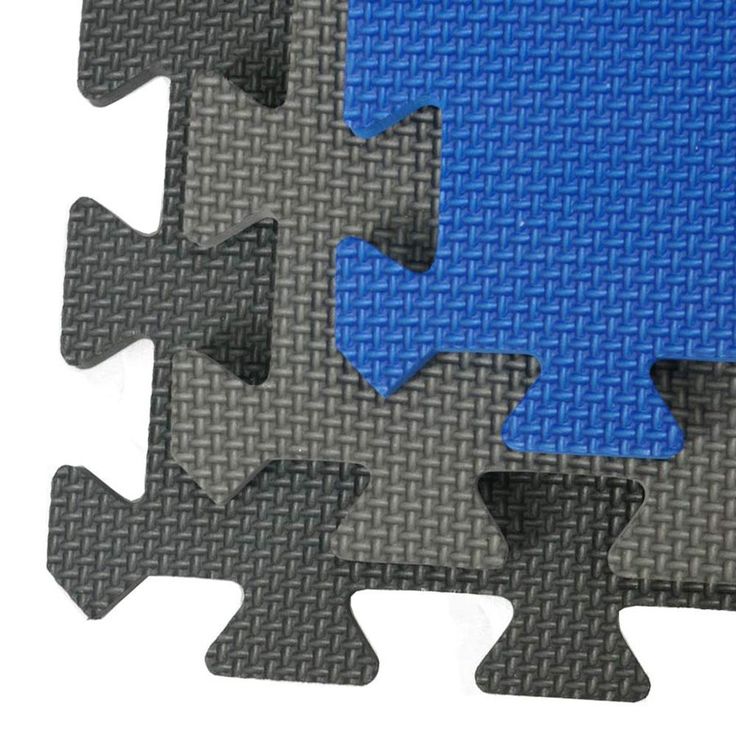 Greatmats Economy Foam Blue 2 ft. x 2 ft. x 1/2 in. Interlocking Puzzle Floor Tiles (Case of 20)