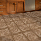 Chaucer 12 in. Width x 12 in. Length x 0.039 in. Thick Peel and Stick Vinyl Tile (45 sq. ft. / Carton) - Super Arbor