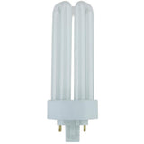 130-Watt Equivalent Twin Tube Base Fluorescent PLT 4-Pin GX24Q-3 CFL Light Bulb in Soft White, 3000K (10-Pack) - Super Arbor