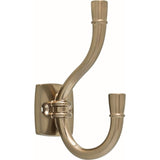 Izak 1-1/2 in. Satin Nickel Coat Hook