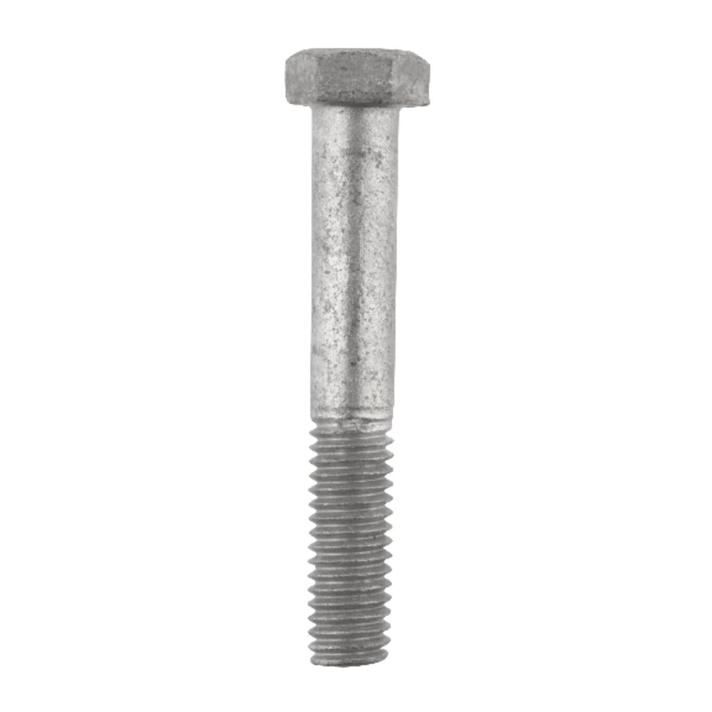 Hillman 3/8 in. Diameter x 2-1/2 in. Length Hot Dipped Galvanized Steel Hex Bolt, 50-Pack