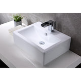 Vitruvius Series Ceramic Vessel Sink in White - Super Arbor
