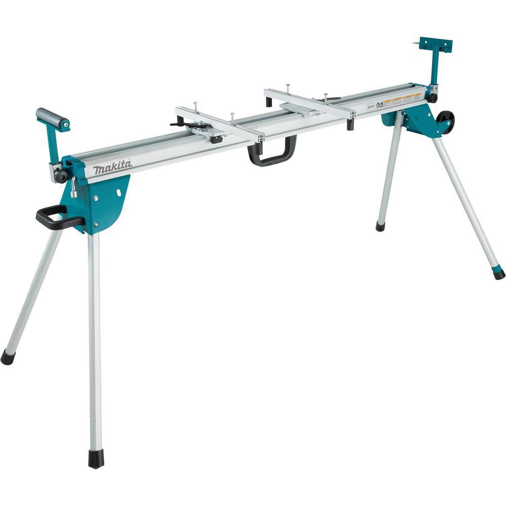 33.5 in. x 69.5 in. Folding Rolling Miter Saw Stand - Super Arbor